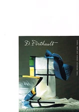 ADVERTISING 1991 D. PORTHAULT linens