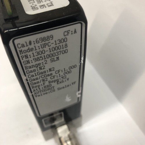 Unit UPC-1300 N2 2 SLM MFC , From Tegal 901e 903e Plasma Etcher DX-3-026 - Picture 5 of 10