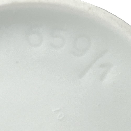 Vntg Fürstenberg Porcelain Mini Tea Pot w/Lid Strainer Ridges #659 Germany 1990s - Picture 13 of 17