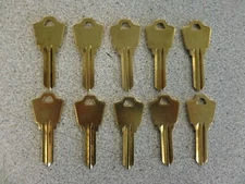 ESP RU45 RUSSWIN 5 PIN 1011D1 KEY BLANKS PACK OF 10