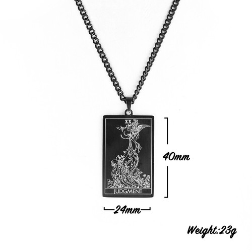 Wicca Tarot Tarjeta Paisajes de Sombras Arcanos Mayores Pagano Amuleto Collar Joyería Wicca - Imagen 195 de 201