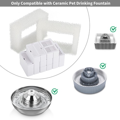 2L 3.1L Trinkbrunnen Haustier Automatisch Wasserspender Katzen Hunde mit Filter - Bild 38 von 55