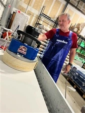 Weha Blue Double Layer Apron