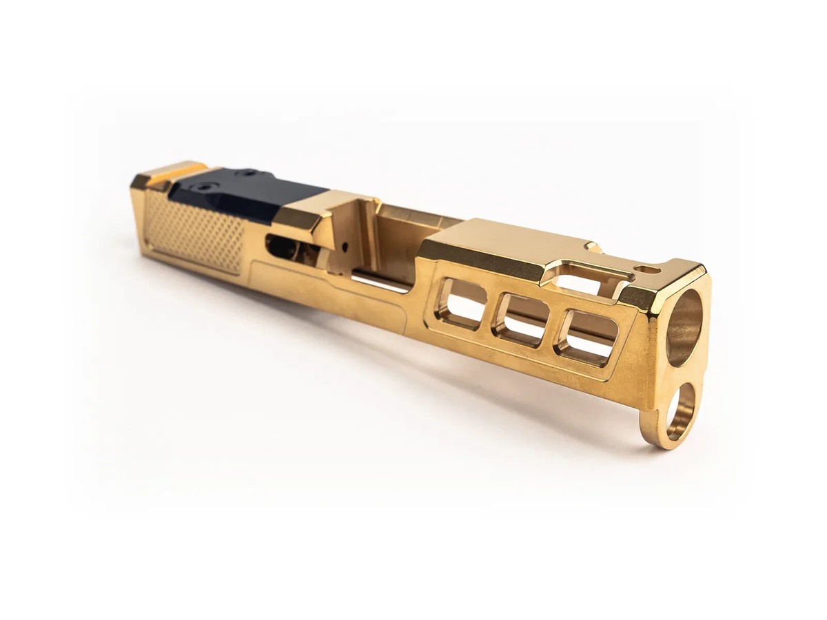 Zaffiri Precision - ZPS.P Glock 43 / 43x Ported Slide - RMSc Cut