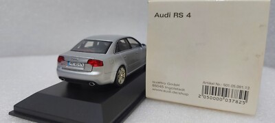アウディ純正 1/43 RS4アバント B7型 グレー Audi RS4 B7 Gray