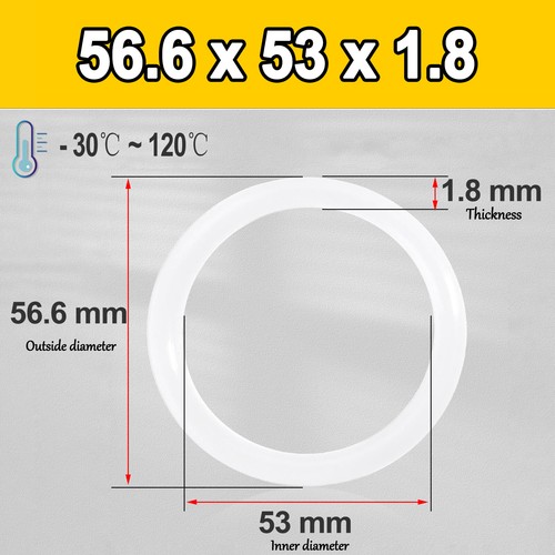 Metric VMQ Silicone Rubber O-Rings Seals 1.8mm Cross Section 5.4 - 98.6mm ID - Picture 102 of 125