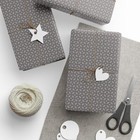 Elegant Gray Geometric Wrapping Paper, Premium Gift Wrap, Special Occasions,
