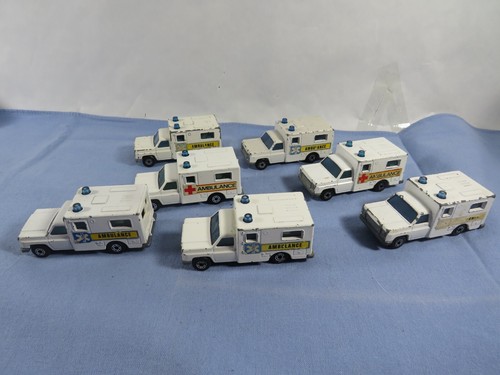 Matchbox Ambulance Superfast No. 41 -7 Stück - Konvolut - Bild 2 von 9