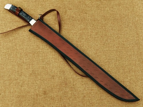 30 Zoll handgefertigtes Schwert, Dao Schwert, Krummsäbelschwert, handgeschmiedetes Mittelalterschwert - Bild 9 von 9