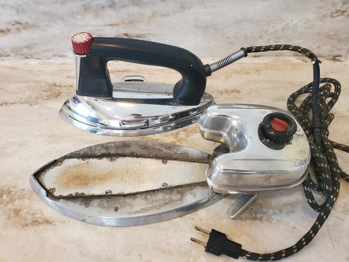 Vtg 1940's General Mills Model GM 1A Good Working Electric Clothes Iron w/ Steam - Picture 2 of 12