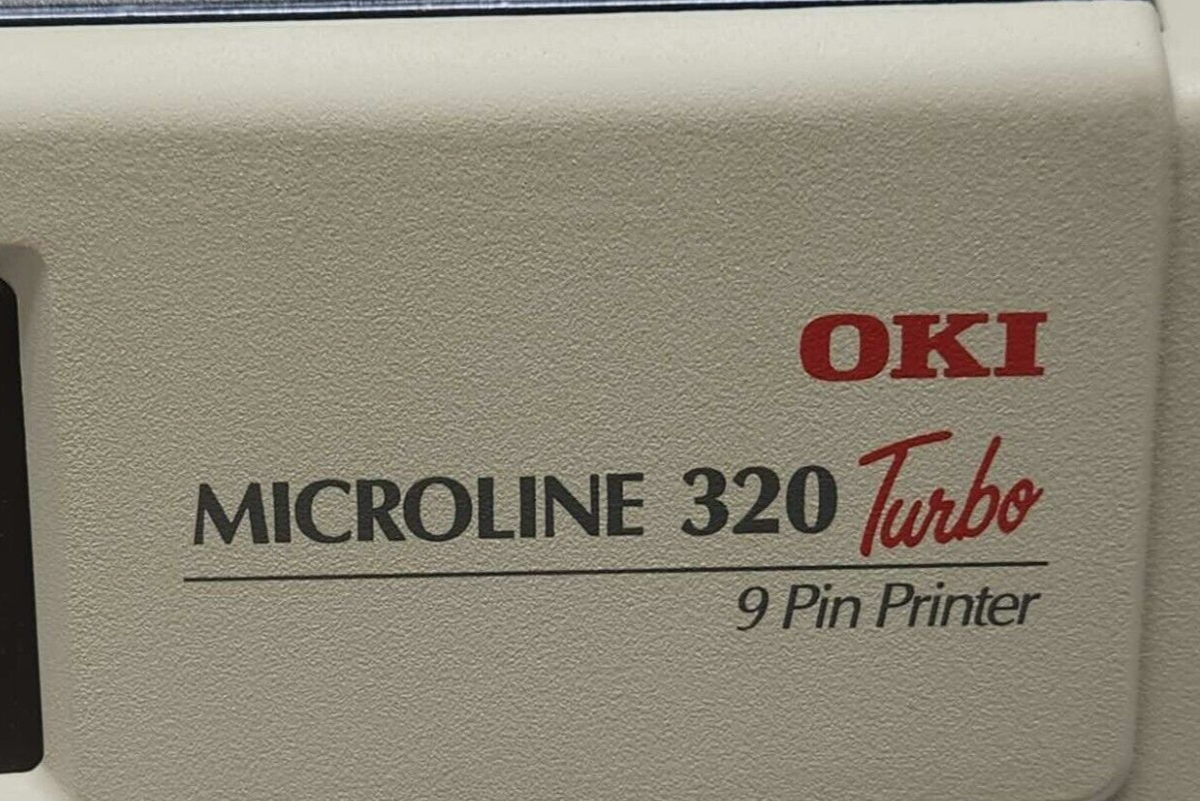 OKI MICROLINE 320 TURBO 9 PIN DOT MATRIX PRINTER GE7000B | eBay