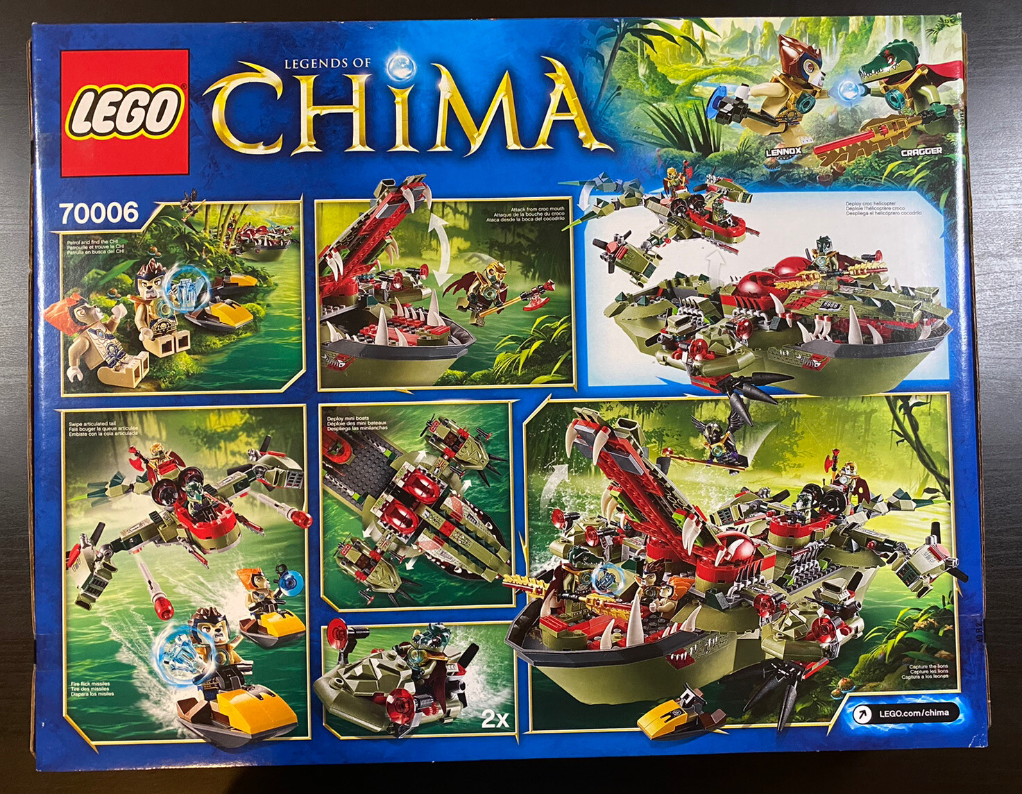 lego chima cragger's command ship