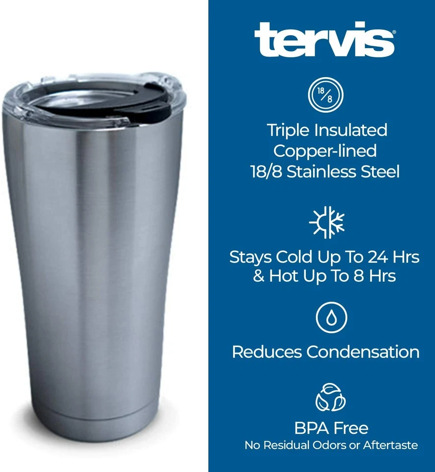 NFL Football - Tervis 20oz Stainless Steel Tumbler - Pick Your Team (NFL - RUSH) - Image 2 of 3