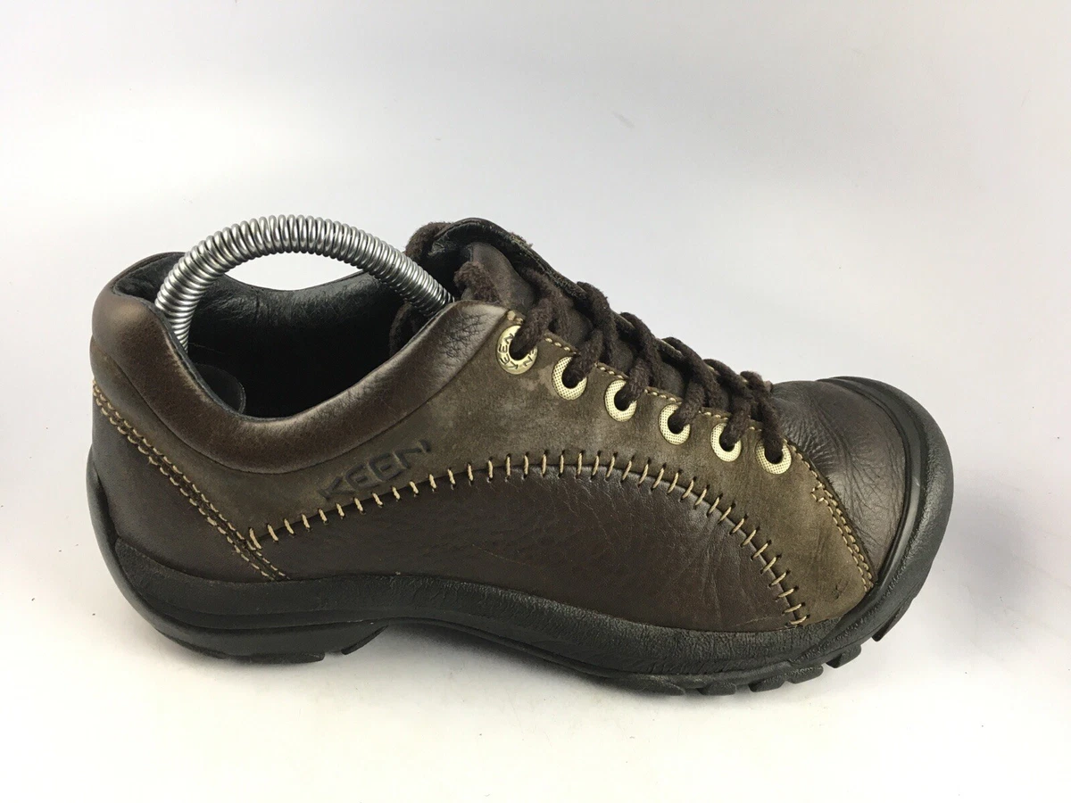 Keen Briggs Walking Sneakers Brown Leather Shoes Men s Size 7.5 US Medium