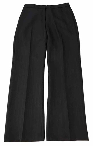 Evan Picone Pant Suit Women 6 Charcoal Gray Pinstripe Lined Straight Leg Career - Picture 15 of 24
