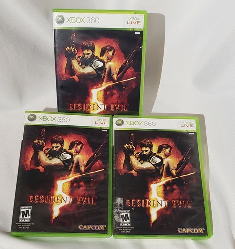 Resident Evil 5 Xbox 360 Complete CIB Capcom Havok - Picture 5 of 5