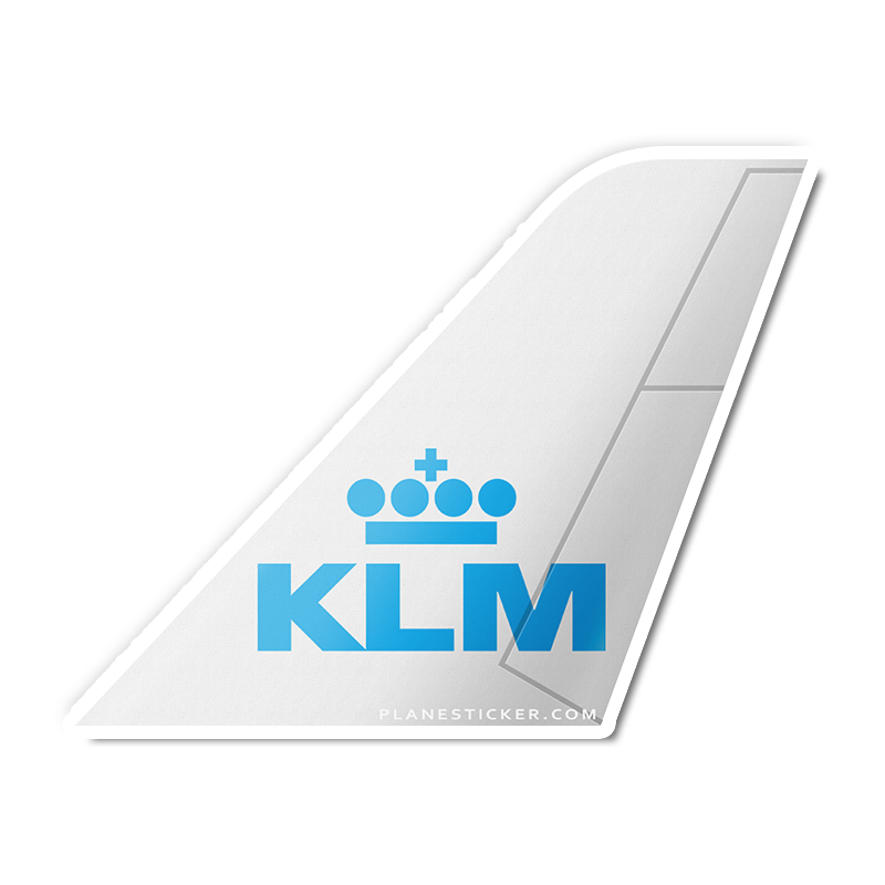 KLM Livery Tail Sticker eBay
