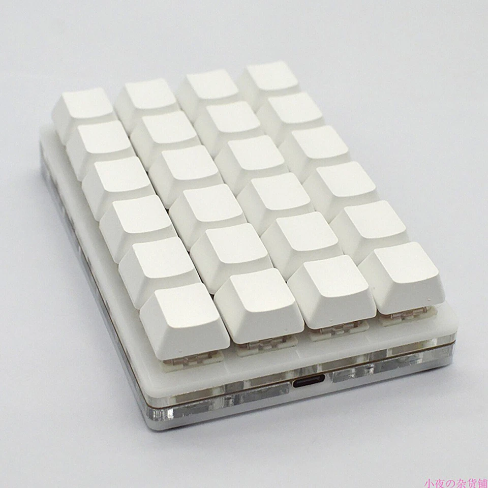 For Cherry Red Shaft 24-key Keyboard DIY Custom Shortcuts Mechanical Keyboard - Image 3 of 3