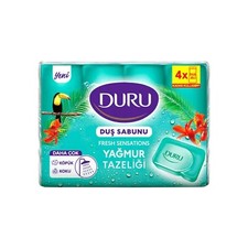 DURU Fresh Sensations Jungle Fresh BAR BATH SOAP 4x 150g total 600g/21.2 oz