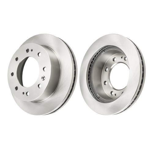 Rotores delanteros perforados pastillas de freno para Chevrolet Silverado GMC Sierra 2500 3500 HD - Imagen 6 de 12