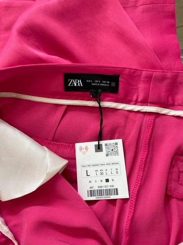 Blazer, Hose, Hosenanzug, Kostüm, Zweiteiler, Gr. L, PINK, ZARA,Party,Hochzeit - Bild 18 von 20