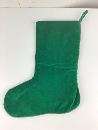 Coca Cola Sequin Logo Green/Red/Gold Velvet Christmas Stocking - Picture 10 of 16