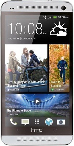 New HTC One M7 32GB Silver Unlocked Android Smartphone 4G LTE Beats Audio Boxed - Picture 3 of 3