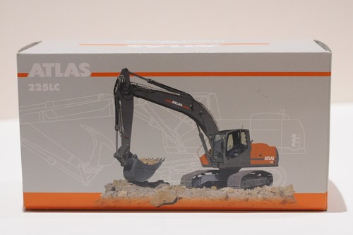 ESCAVATORE CINGOLATO ATLAS 225LC NZG 838 IN SCALA 1:50 NUOVO - Foto 4 di 7