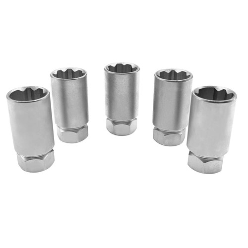 Tesla Wheel Lock Key&Lug Nut Anti-Theft Wheel Lock Removal Tool Set with Socket - Picture 3 of 6