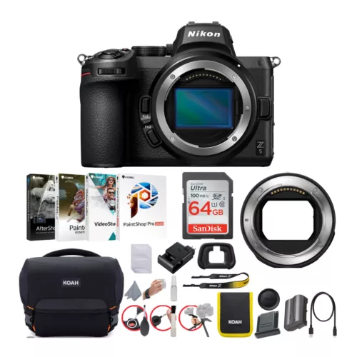 Nikon Z 5 Mirrorless Digital Camera Body Only Bundle