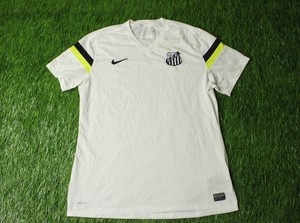 SANTOS-BRAZIL-2013-2014-RARE-FOOTBALL-SHIRT-JERSEY-HOME-NIKE-ORIGINAL-SIZE-XL