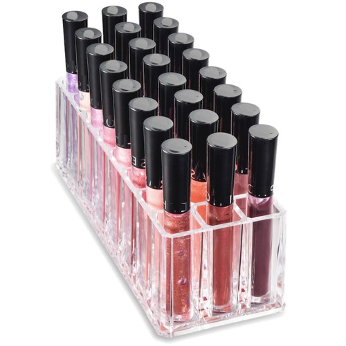 Acrylic Lipstick Organizer & Acrylic Lip Gloss Organizer Set 48 Space Refillable - Picture 8 of 9