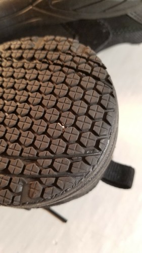 ZAPATOS DE TRABAJO Brahma ADAN PUNTERA DE ACERO CUERO/MALLA para hombre TALLA 7 SUELA DE GOMA ANTIDESLIZANTE - Imagen 7 de 8