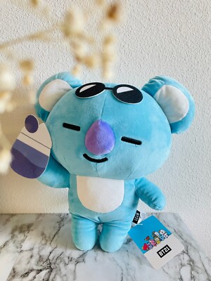 SALE!! NEW BT21 Koala Blue Koya With drink Plush BTS RM NAM JOON