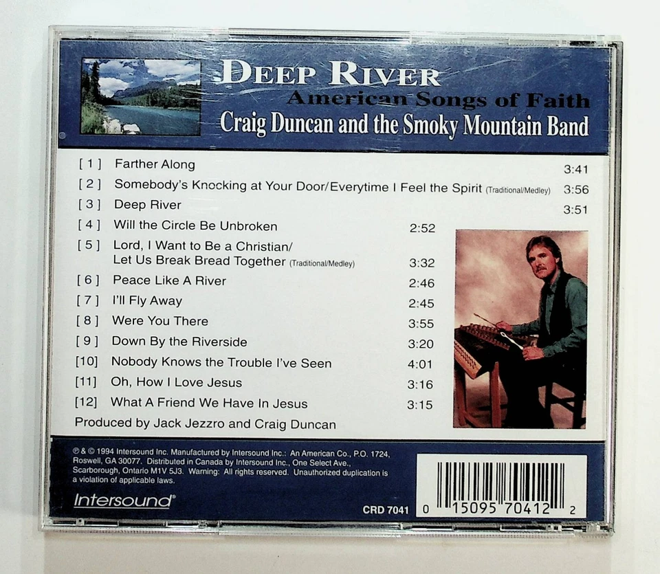 1994 Craig Duncan And The Smoky Mountain Band Deep River CD — 第 3/3 张图片