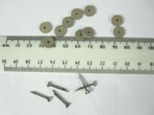 20 zestawów - 9mm Miniaturowe zestawy przegubów niedźwiedzia - płyta pilśniowa z szpilkami dzielonymi T