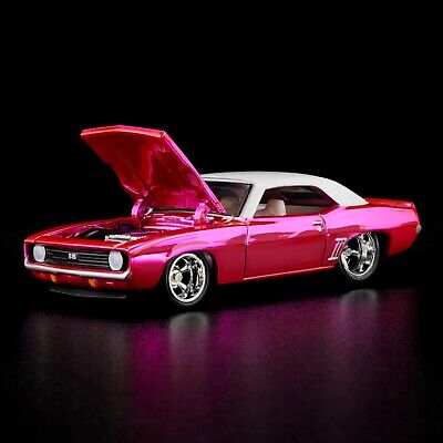 低価格の RLC Hot Wheels Collectors 1969 Chevy Camaro SS Pink Party 乗用車