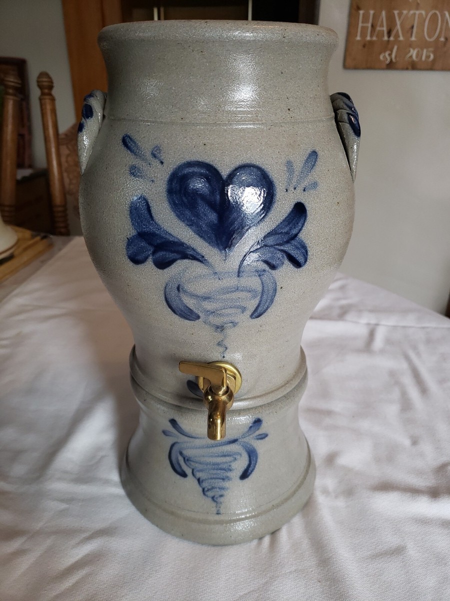 Rowe Pottery Works Salt Glazed Water Cooler 14