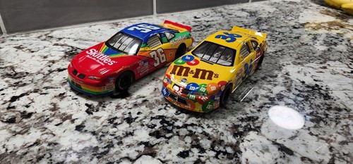 1997 Racing Champion Nasar Ken Schrader #36 M&M's #36 Skittles Ernie Irvin 1:24 - Picture 4 of 6