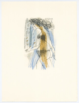 Pablo Picasso 【Le Goût du Bonheur 21】 Picasso lithograph for 