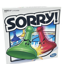 Hasbro Sorry Family Board Game 100% Complete Good Condition