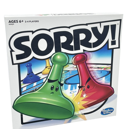 Hasbro Sorry Family Board Game 100% Complete Good Condition