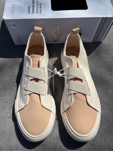 Serra Damen-Sneaker zweifarbig Canvas Damengröße 8 NEU - Bild 7 von 11