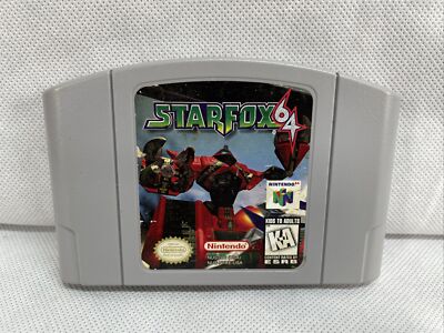 star fox 64 cartridge star fox 64 cartridge