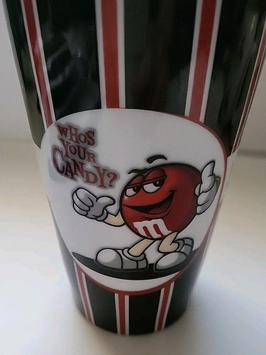 M&Ms World Black Coffee Mug Collectors Who’s Your Candy? - Picture 2 of 8