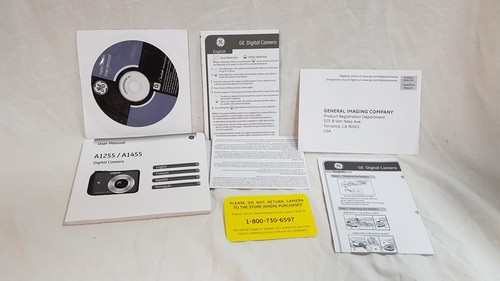 General Electric GE A1455 14.1MP Digital Camera (RED) - Picture 7 of 15