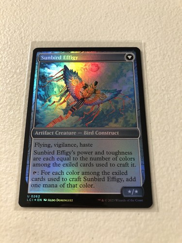 Sunbird Standard Effigy Foil Lost Caverns Of Ixalan LCI MTG Magic Pack Fresh - Picture 2 of 2