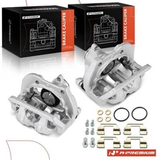 A-Premium 2x Rear Disc Brake Caliper w/Bracket for BMW F12 640i/650i 650i xDrive