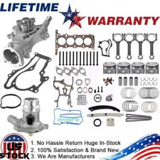 1.4T Engine Rebuild Kit Pistons Water Pump for Buick Encore Chevrolet Sonic Trax