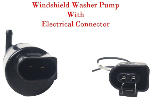 Windshield Washer Pump W/ Connector Front Fits: Ford Focus 2008-2011 Mustang - Picture 7 of 10